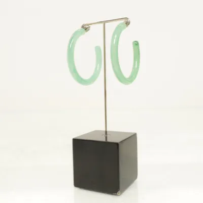 Örhängen (Grön) Okänd metall