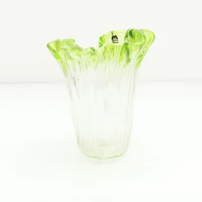 Vase (Green, Transparent) from Muurla