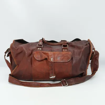 Weekendbag (Brun) från Gusti Leder Skinn