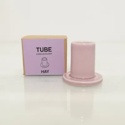 Candle holder (Pink) from HAY