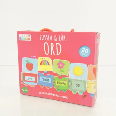 Klossar (Röd, Blå, Flerfärgad) från Tukan Förlag