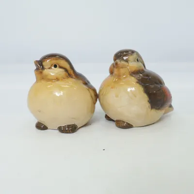 Figurine en porcelaine (Marron, Beige)