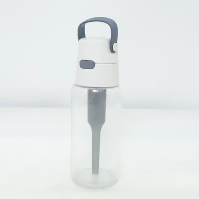 Wasserflasche (Weiß, Blau) von Dafi