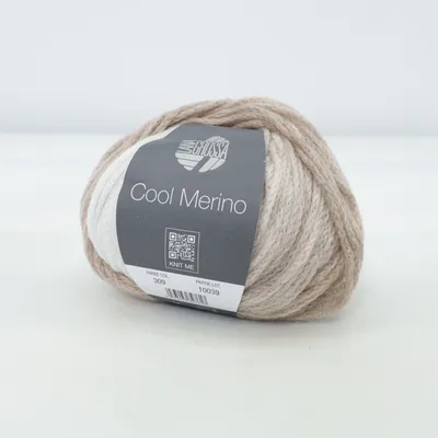 Yarn (Cool Merino) from Lana Grossa Merino wool, Polyamide