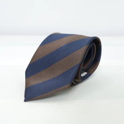 Cravate (Bleu, Marron) de J. Harvest & Frost