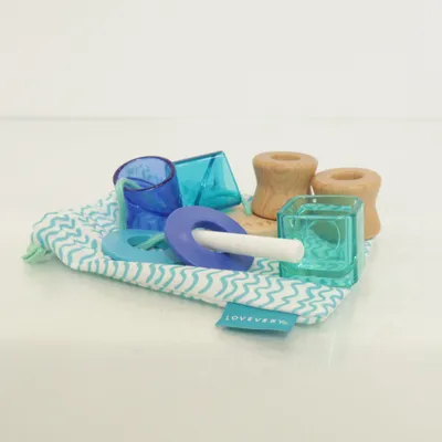 Activiteitenspeelgoed (Blauw, Wit, Bruin) van Lovevery