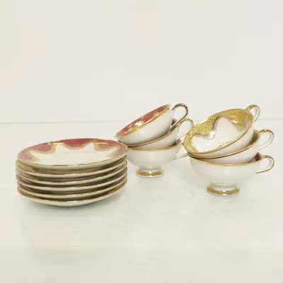 Servis (Vit, Flerfärgad) från Import