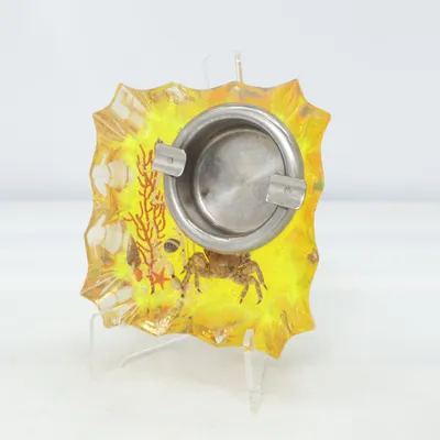 Cendrier (Jaune, Multicolore)