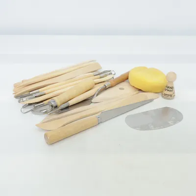Outils de sculpture (Marron, Argent) de Hank