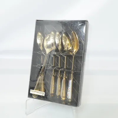 Cuillère à café (Or, Blanc, Multicolore) de Formano