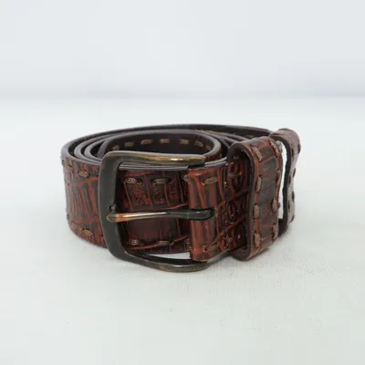 Belt (Brown) from United Colors of Benetton Leather