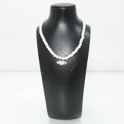 Ketting (Wit, Roze, Goud) Plastic