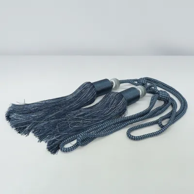 Embrasse de rideaux (Bleu)