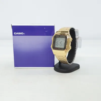 Wristwatch (A-168WG-9) from Casio
