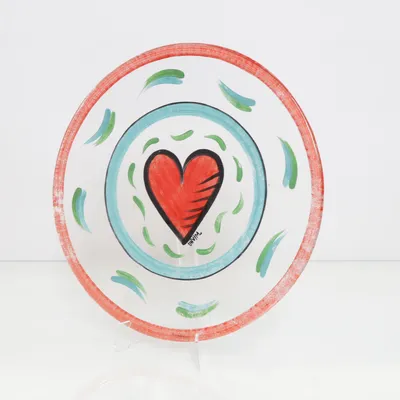Serving platter (Red, Blue, Green) from Kosta Boda