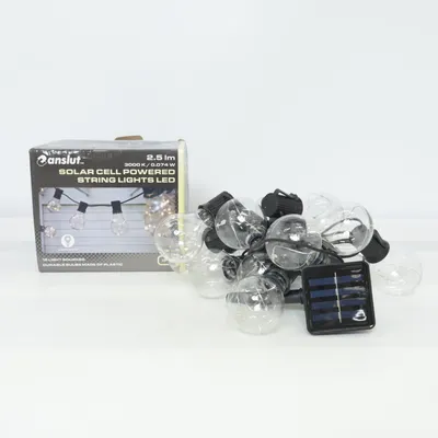 String lights (Black) from Anslut