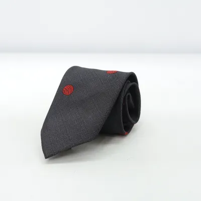 Stropdas (Zwart, Rood) van Trevira