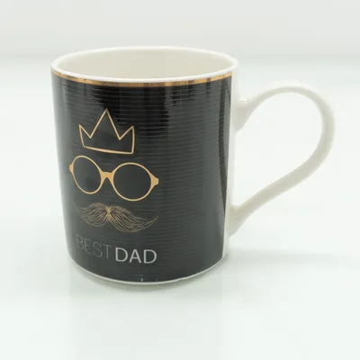 Mug (Black, White, Gold) from ICA