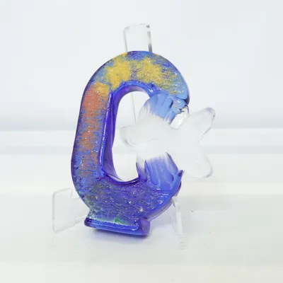 Sculpture (Bleu, Multicolore) de Kosta Boda