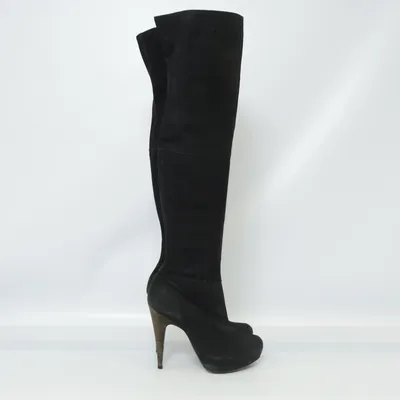 Bottes (Noir) de Buffalo Cuir
