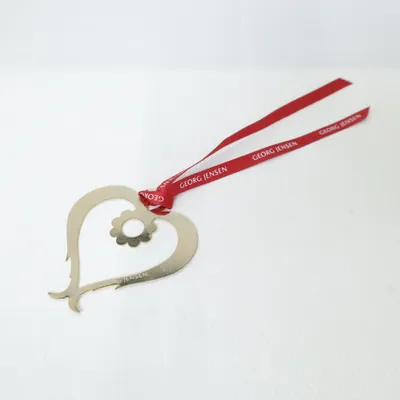 Ornement de Noël (Or, Rouge) de Georg Jensen