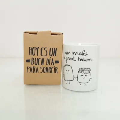 Mugg (Vit) från Mr. Wonderful