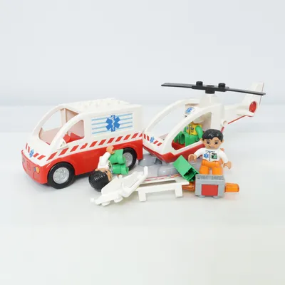 Jeu de construction (Duplo Ambulance And Helicopter) de LEGO Duplo