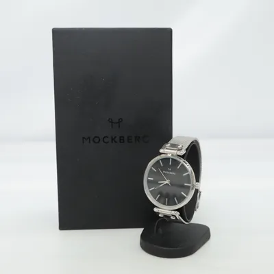 Montre (Argent, Noir) de Mockberg