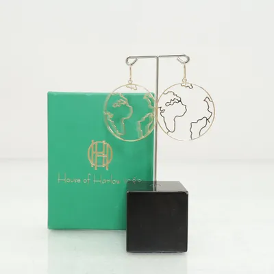 Earrings (Gold) from House of Harlow 1960 Unknown metal