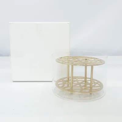 Vas (Transparent, Guldfärgad) från Klong