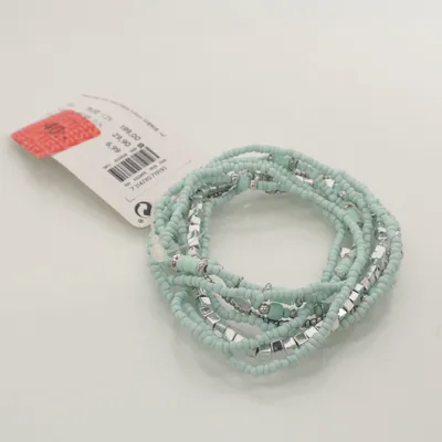 Armband (Silverfärgad, Blå, Flerfärgad) från Lindex Okänd metall