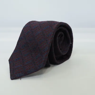 Tie (Brown, Blue) from Strokesman's Silk