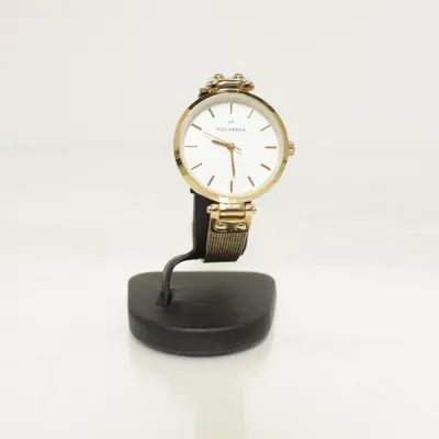Armbandsur (Guldfärgad, Vit) från Mockberg