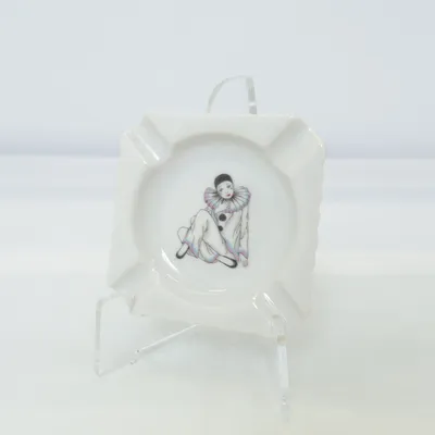 Ashtray (White, Multicolored)