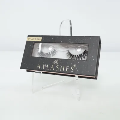 False lashes (Black) from Aylashes