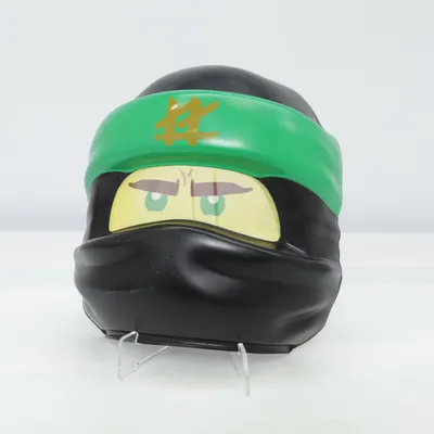 Maskeradmask (Svart, Grön, Gul) från LEGO