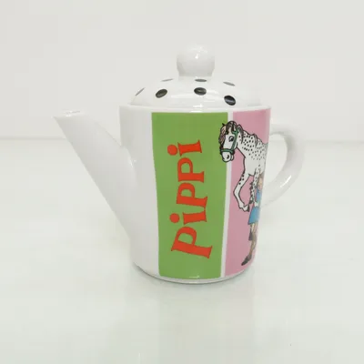 Teapot (White, Multicolored) from Micki