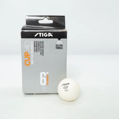 Balle de tennis de table (Blanc) de Stiga