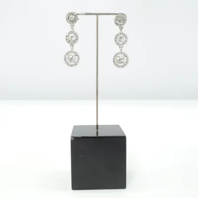 Boucles d'oreilles (Argent) de Montini Métal inconnu