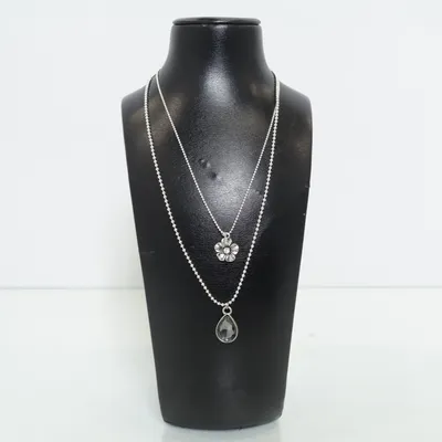 Halsband (Silverfärgad) från Pearls for Girls Okänd metall