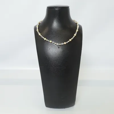 Collier (Or, Blanc, Bleu) de Pearls for Girls Métal inconnu
