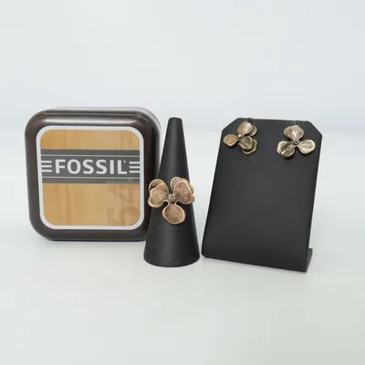 Parure de bijoux (Or) de Fossil Métal inconnu