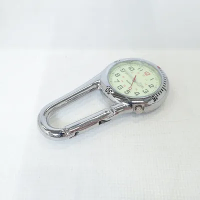 Wristwatch (Silver, White)