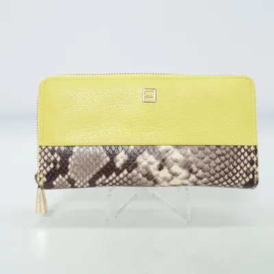 Portefeuille (Jaune, Gris, Marron) de Gianni Chiarini Cuir