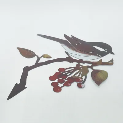 Trädgårdsprydnad (Brun, Röd, Vit)