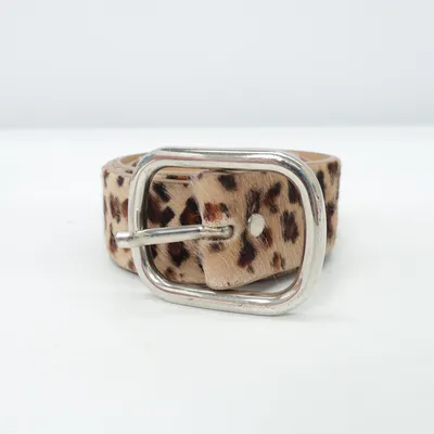 Ceinture (Beige, Multicolore) Cuir