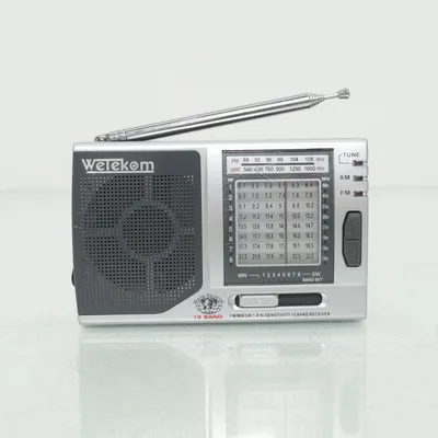 Radio (Grijs) van Wetekom