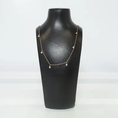 Halsband (Guldfärgad) från Pearls for Girls Okänd metall