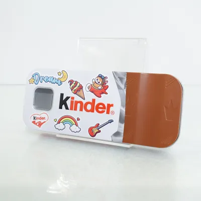 Ask (Vit, Flerfärgad) från Kinder