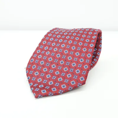 Stropdas (Rood, Blauw) van Code Polyester